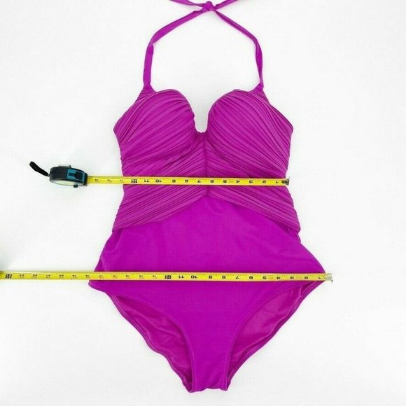 y by amir slama Fuschia Pink Swimsuit One Piece 38 - Picture 4 of 11